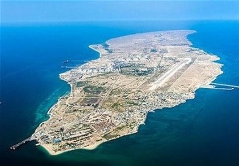 عکس هوایی از جزیره کیش